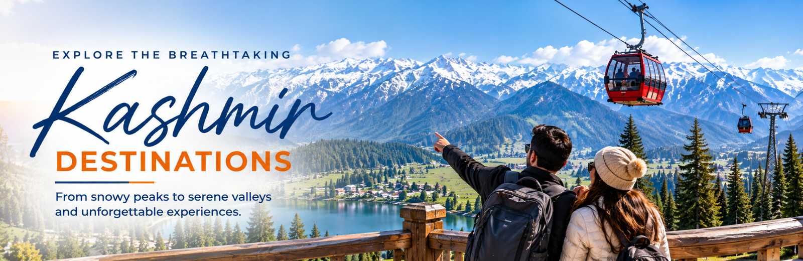 Experience Kashmir in Every Season – scenic valley, river and mountains